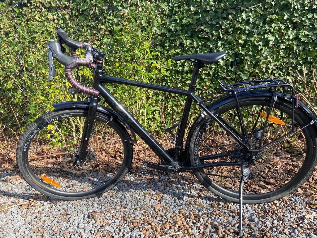 Idworx Grandone - 52 - carbon wielen, tubus voor& achter, 49 tot 53 cm, Ophalen, Overige merken, Versnellingen