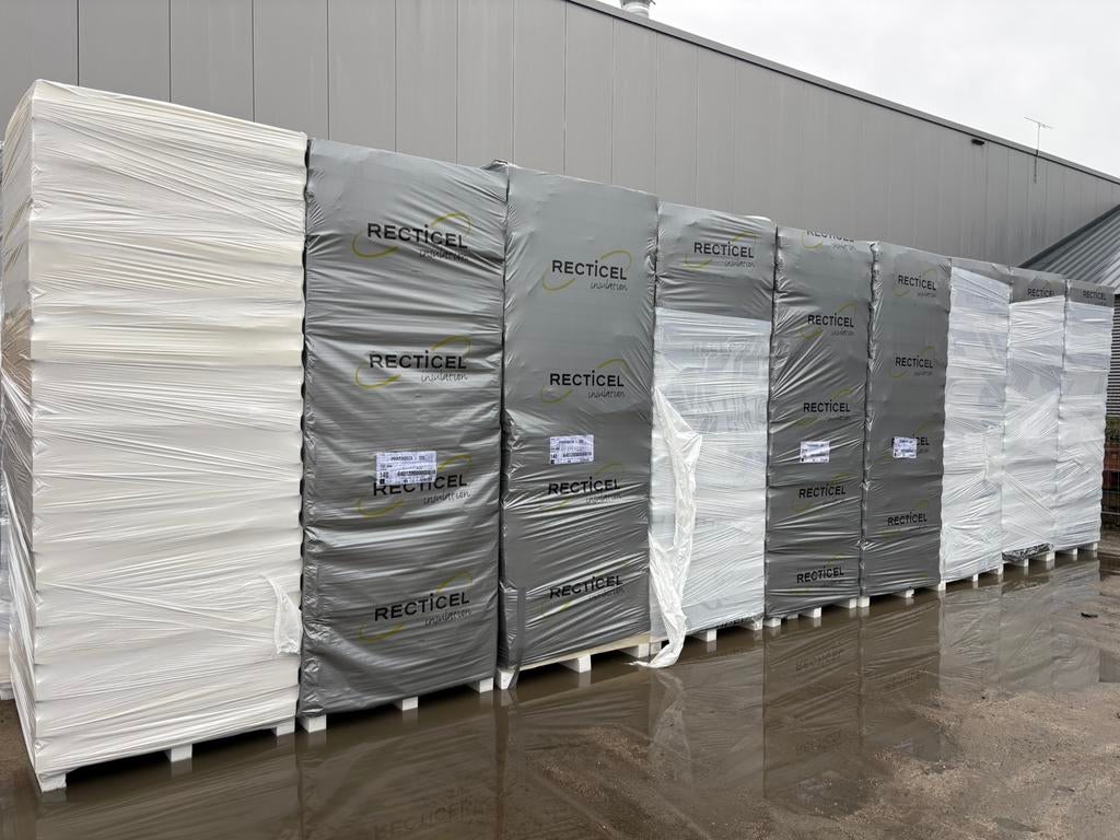 B keus pir 140 mm alu tand groef 120 x 100 cm, Doe-het-zelf en Verbouw, Isolatie en Afdichting, Ophalen, Nieuw, Hardschuim (Pir)