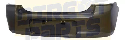 Suzuki Alto RF (4/02-12/06) achterbumper (Zwart/ te spuiten)