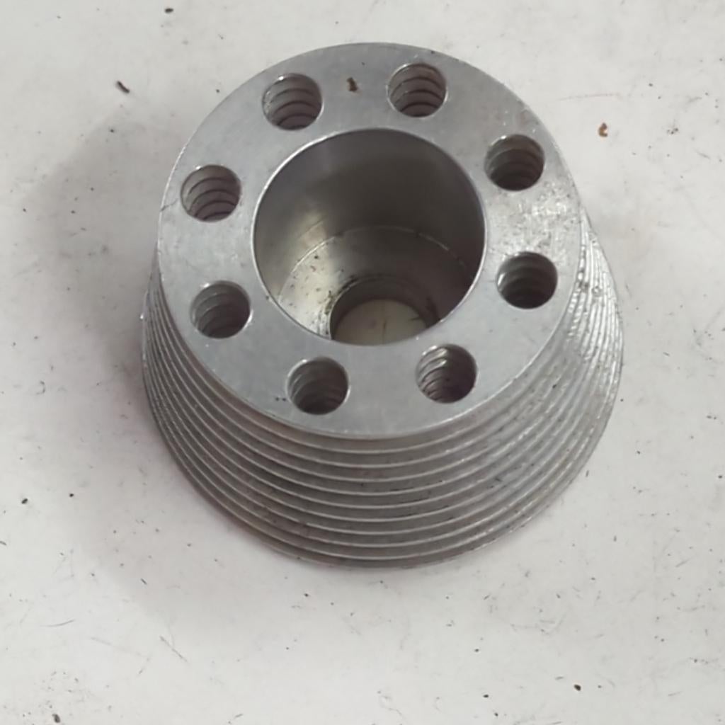 Bigscale aluminium koelkop, mogelijks voor FG Solo motor, Gebruikt, Onderdeel, Overige schalen, Overige typen