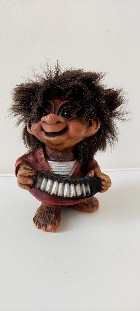 Vintage NyForm Troll trol accordeon, Ophalen of Verzenden, Zo goed als nieuw, Fantasy