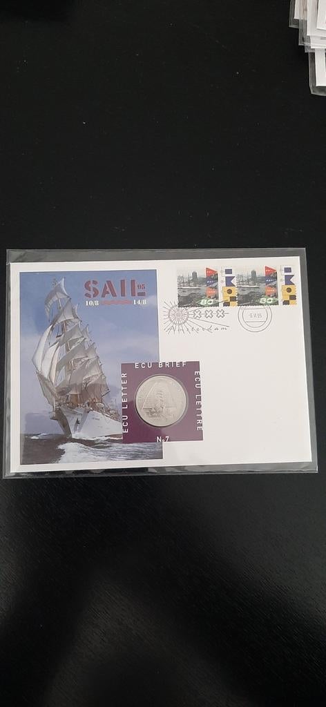 Eci brief Sail '95, Ophalen of Verzenden, Buitenland, Bankbiljetten