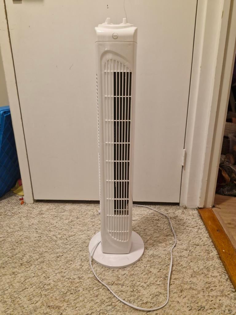 Fuave Torenventilator - Wit, 3 snelheden, Ophalen, Gebruikt, Torenventilator