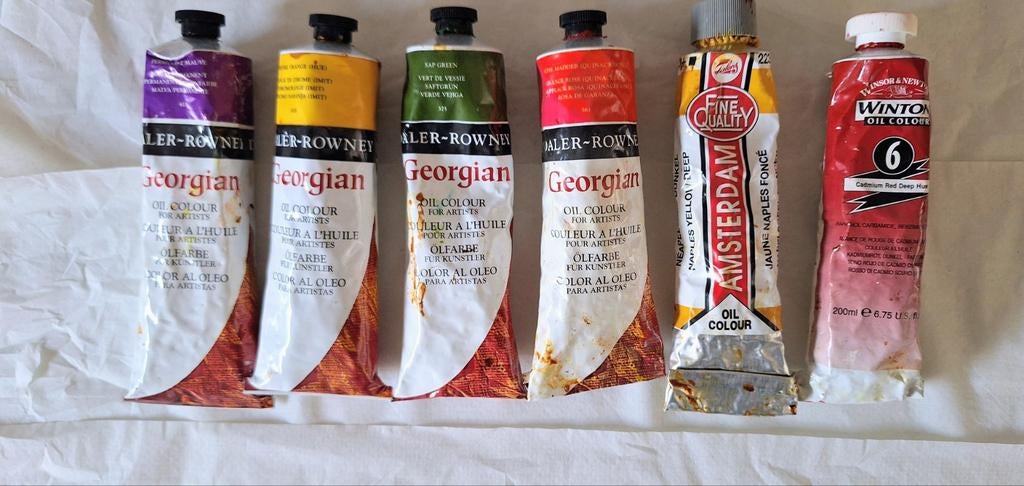 Olieverf, Hobby en Vrije tijd, Ophalen of Verzenden