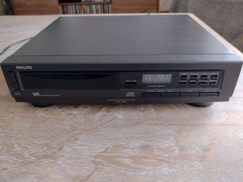 1993 Philips CD 162 cd-speler, Ophalen, Gebruikt, Philips