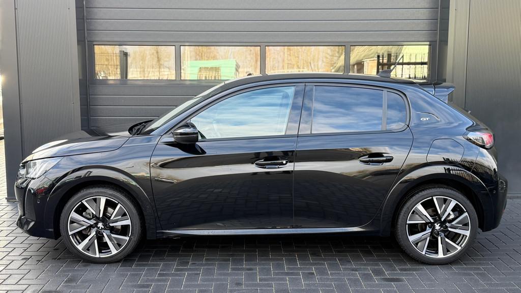 Peugeot 208 1.2 PureTech GT Navi|Leer|Stoelverwarming, 101 pk, Gebruikt, Euro 6, Zwart