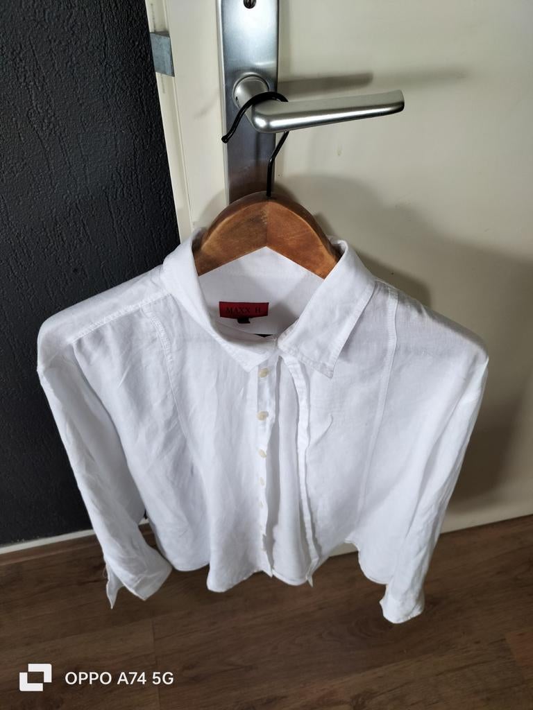 Mooi wit overhemd Maxx H. - Maat XL, Ophalen, Maxx H., Wit, Gedragen