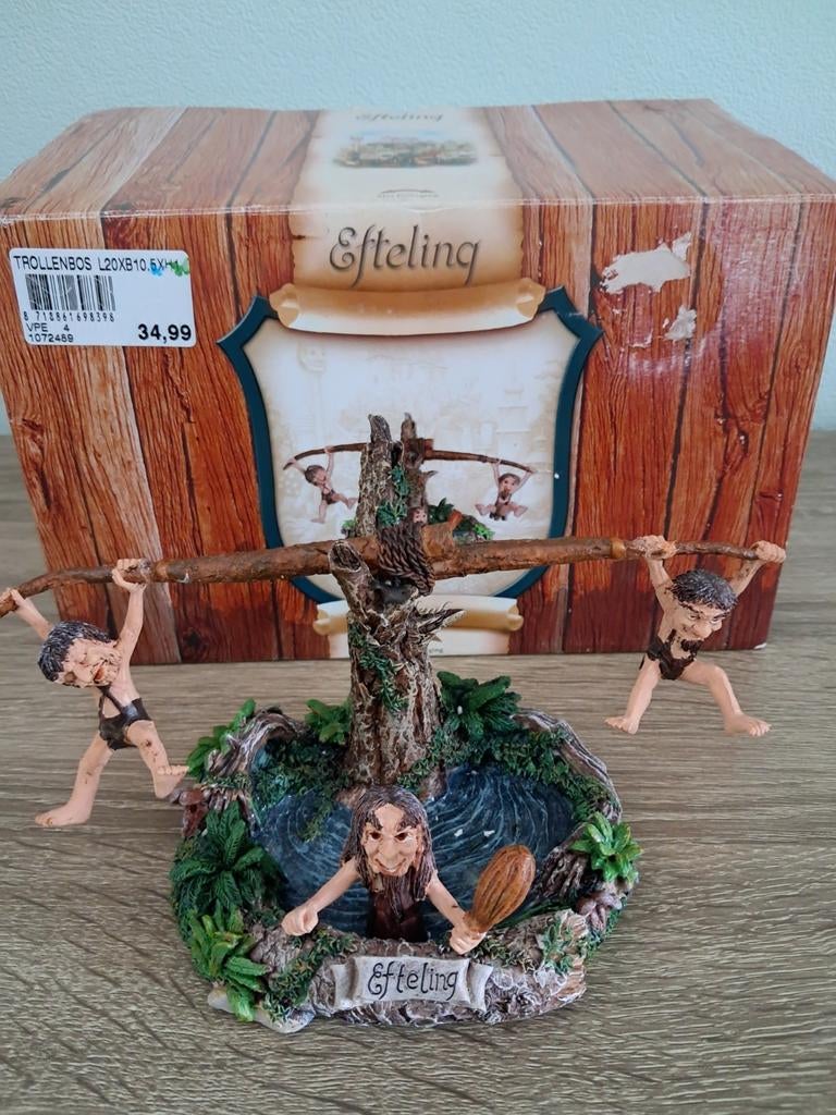 Luville efteling trollenbos, Ophalen, Zo goed als nieuw, Beeldje of Poppetje