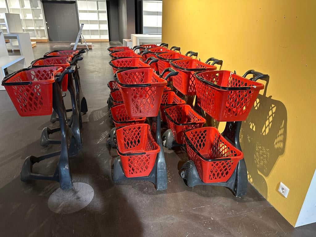 Set van winkelkarren, Zakelijke goederen, Kantoor en Winkelinrichting | Winkel en Inventaris, Ophalen