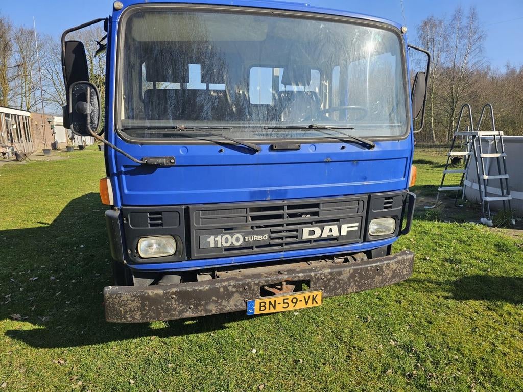 Daf FA 1100 DT 325 Turbo Oldtimer, Achterwielaandrijving, Zwart, 150 pk, Blauw