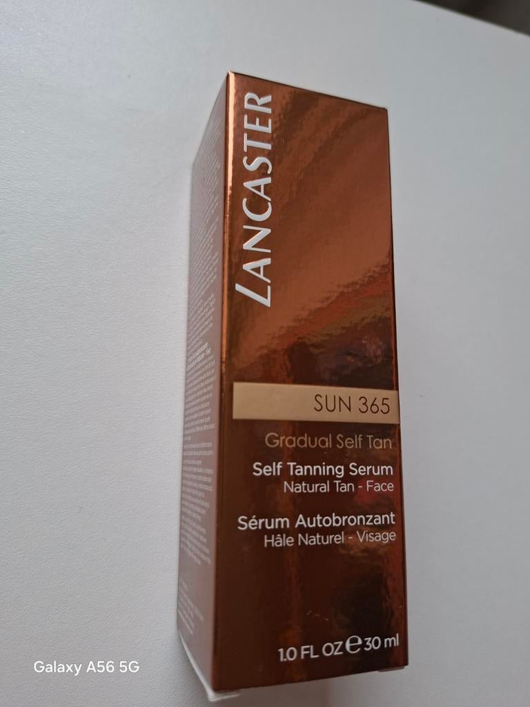 Lancaster SUN 365 self tanning serum, Verzenden, Nieuw, Gehele gezicht