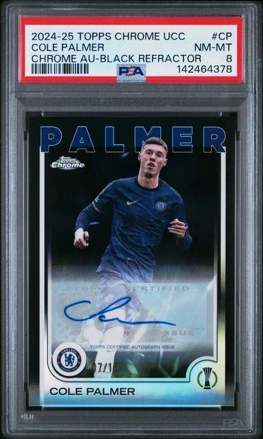 Topps Chrome UCC Black Refractor Autograph Cole Palmer / 10, Ophalen of Verzenden, Nieuw, Buitenlandse clubs, Spelerskaart