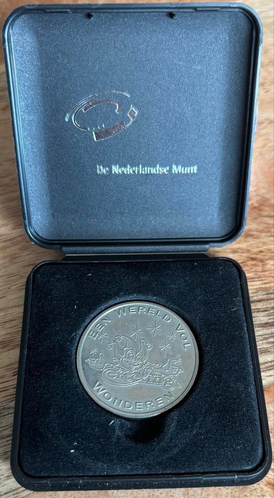 Efteling 45 jaar munt - De Nederlandse Munt, Ophalen of Verzenden, Zo goed als nieuw, Overige typen