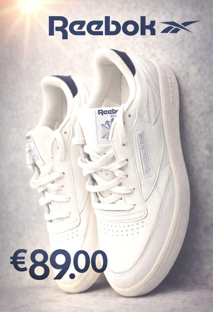 Reebok tennisschoen maat 44 maatje te klein gekocht, Kleding | Heren, Schoenen, Nieuw, Ophalen of Verzenden, Wit, Sportschoenen