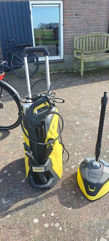 Kärcher K7 Premium hogedrukreiniger, Tuin en Terras, Hogedrukreinigers, Gebruikt, Elektrisch, Met regelbare waterdruk, Met autostop en -start