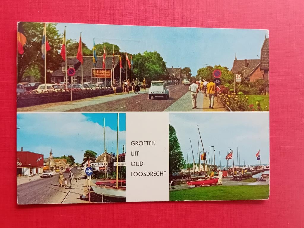 Ansichtkaart Oud Loosdrecht, Verzamelen, Ansichtkaarten | Buitenland, Ophalen of Verzenden, Frankrijk