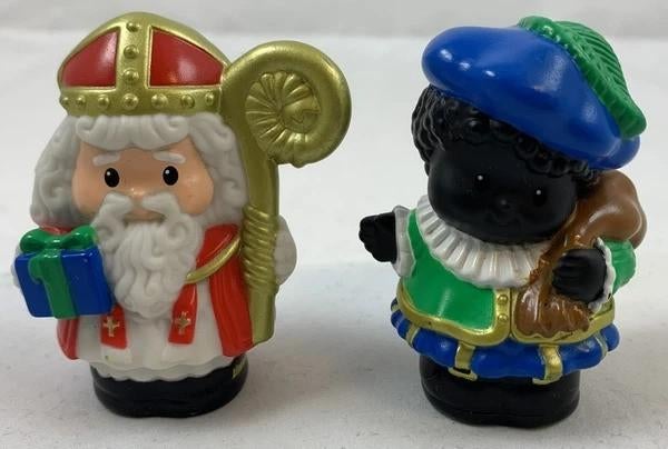 Fisher-Price Little People Sinterklaas Zwarte Piet Set, Coolsingel 104, 3011 AG Rotterdam, Netherlands, Speelset, Verzenden, Zo goed als nieuw