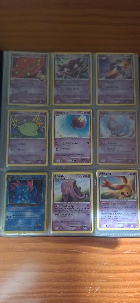 Oude Pokemon Kaarten Tekoop!, Gebruikt, Foil, Meerdere kaarten, Ophalen of Verzenden