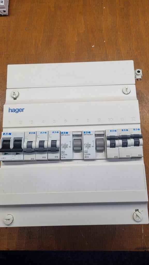 Hager Vision Groepenkast Meterkast Groepenverdeler, Ophalen of Verzenden, Gebruikt, Overige typen