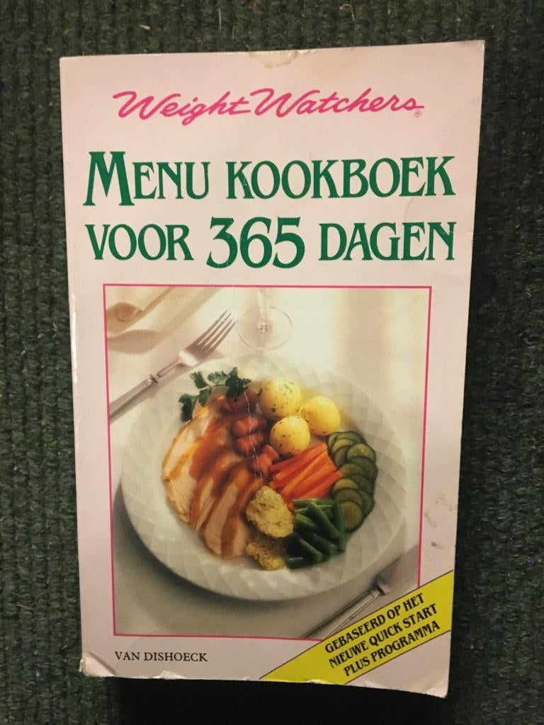 Weight watchers menu kookboek voor 365 dagen, Gelezen, Weight Watchers, Ophalen of Verzenden, Hoofdgerechten