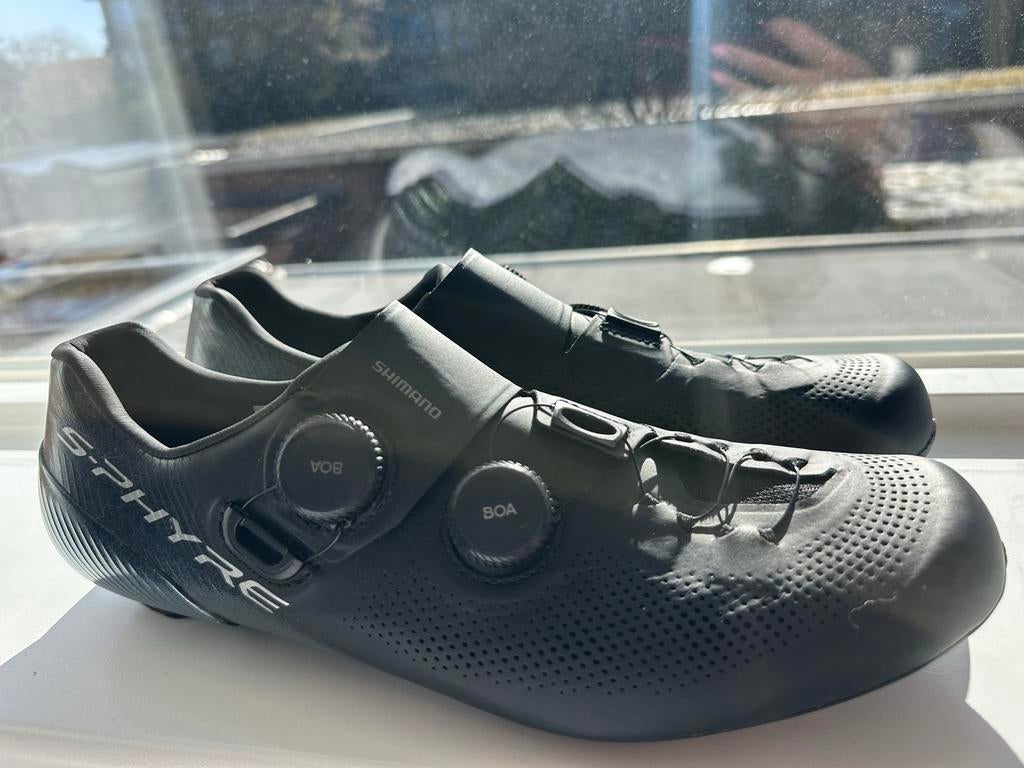 Nieuw! Shimano S-Phyre RC903 wielrenschoenen zwart-Maat 44,5, Ophalen, Heren, Schoenen, Overige maten