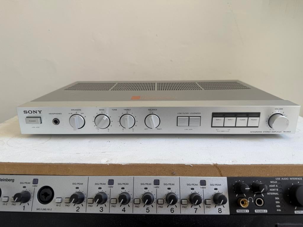 Sony TA-AX2 versterker, Ophalen of Verzenden, Zo goed als nieuw, Audio