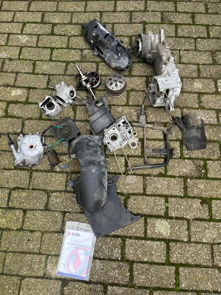 Sym orbit - crox blok onderdelen, Ophalen of Verzenden, Gebruikt, Blok, SYM