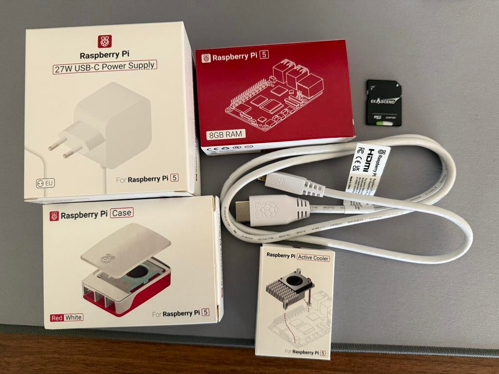 Raspberry Pi 5 8GB Complete Set, 8 GB, Ophalen of Verzenden, Zo goed als nieuw, Gaming