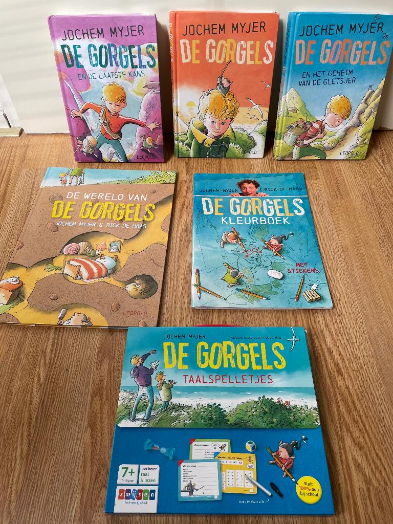 De Gorgels diverse boeken, Ophalen, Zo goed als nieuw, Jochem Myjer, Fictie algemeen