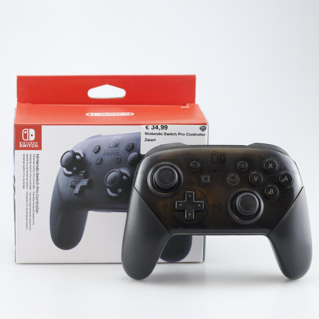 Nintendo Switch Pro Controller Zwart, Nintendo, Zo goed als nieuw, Support@nintendo.com, 11-1 Hokotate-cho, Kamitoba, Minami-ku
Kyoto 601-8501
Japan