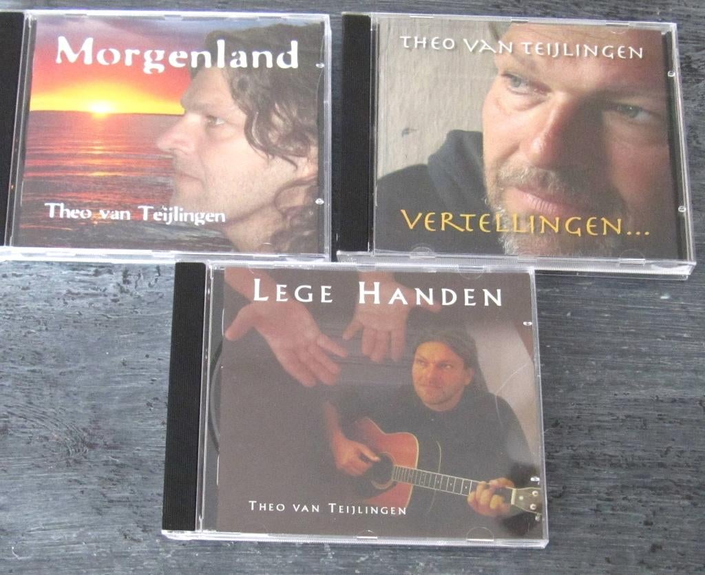 3 CD's gospelzanger Theo van Teijlingen, Verzenden, Gebruikt, Gospel