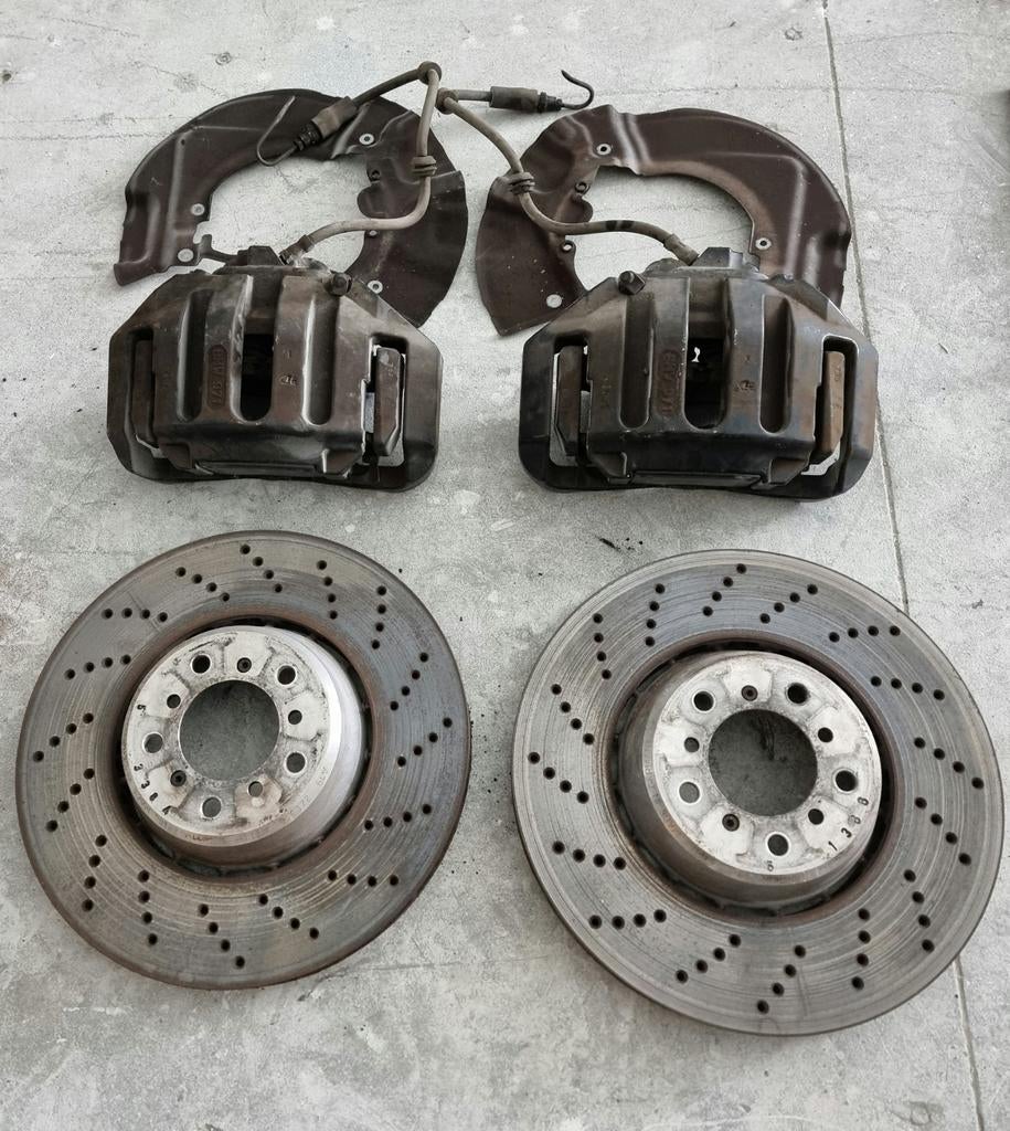 BMW E60 M5 Remmerij Remklauwen Voorzijde Swap, Ophalen, BMW