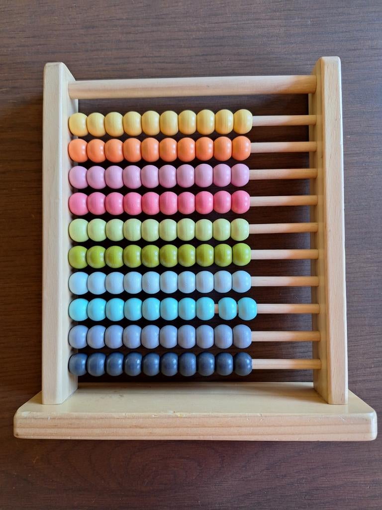 Groot houten telraam zgan, Ophalen of Verzenden, Zo goed als nieuw