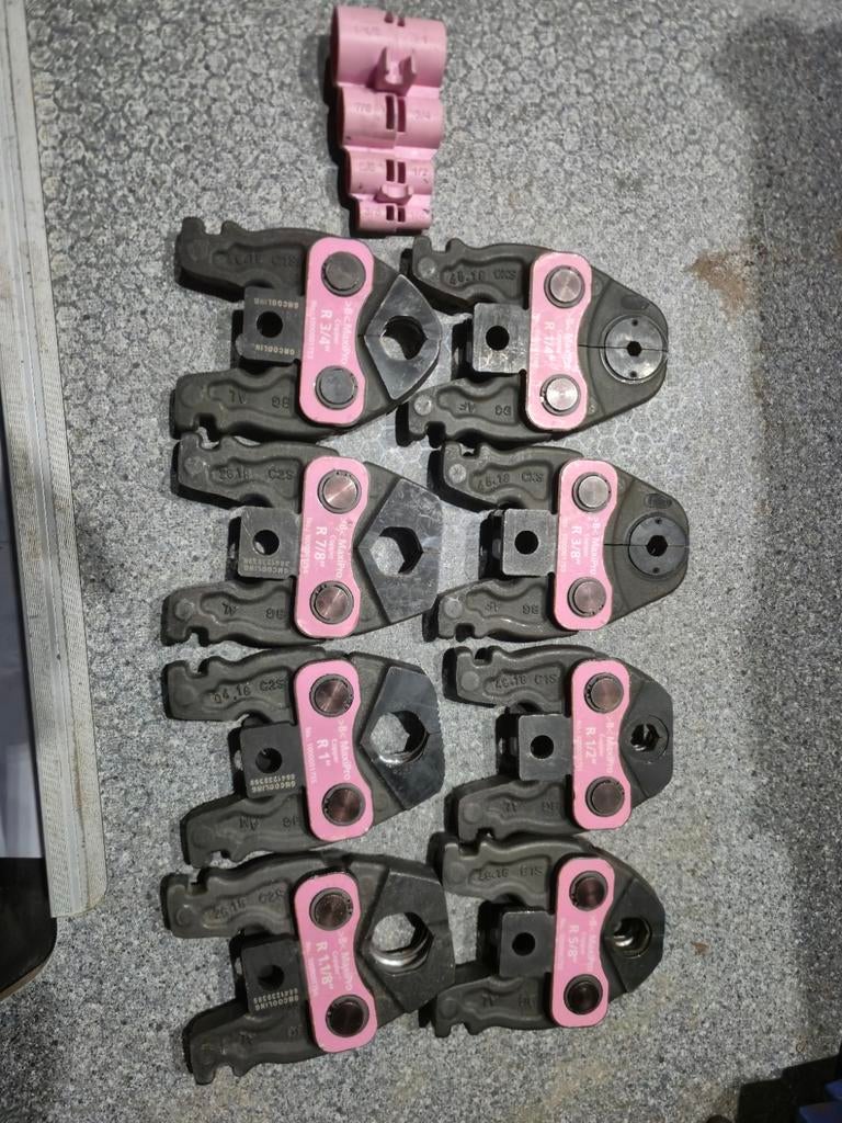 Maxipro persbekken set aircoledingen, Ophalen, Zo goed als nieuw