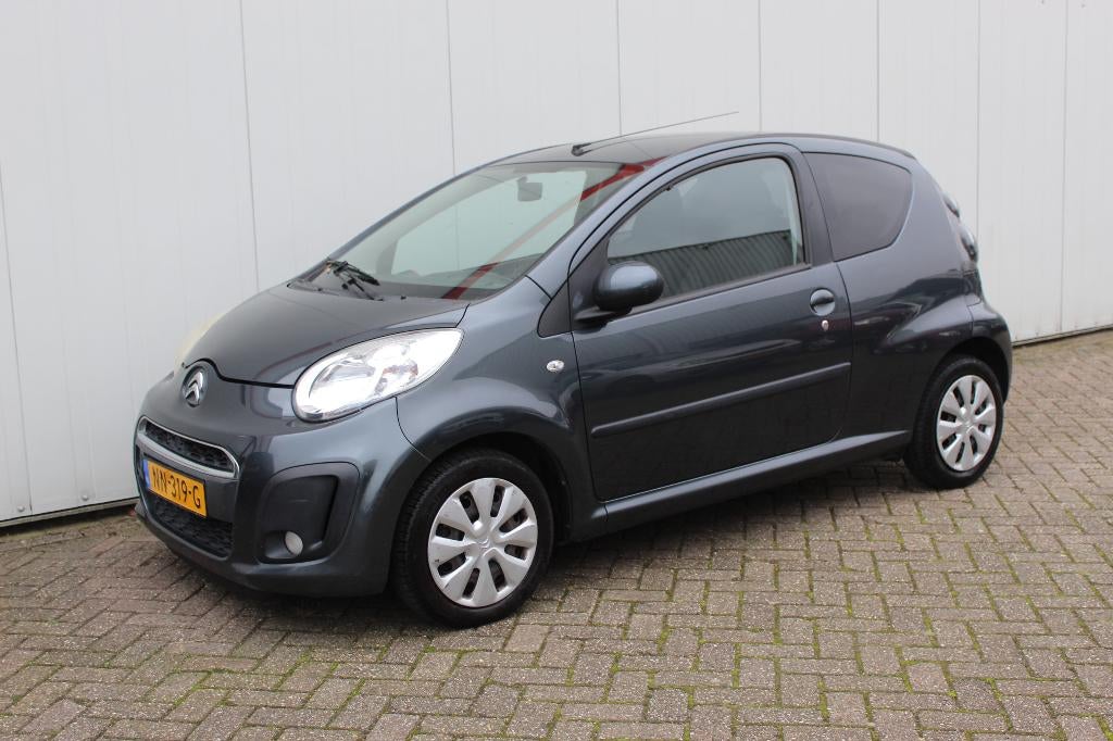 CITROEN C1 1.0 3-DEURS Collection AIRCO ZEER MOOI ! !, Voorwielaandrijving, Stof, Zwart, C1