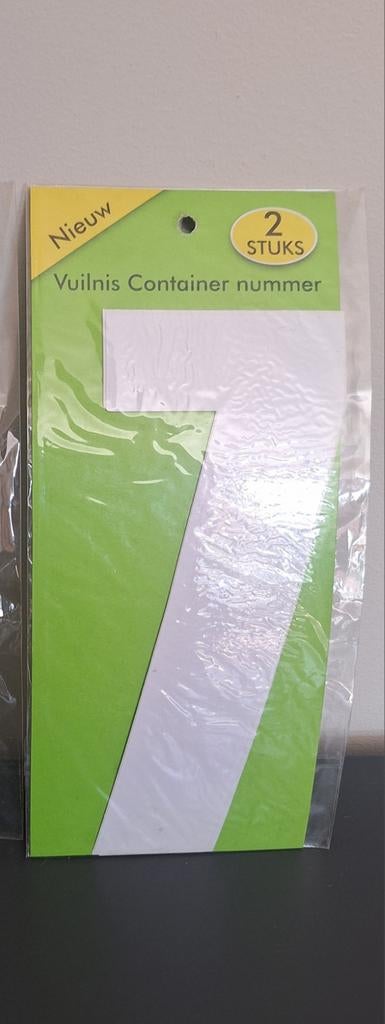 Vuilniscontainer kliko nummer 7 nieuw in verpakking, Ophalen of Verzenden, Nieuw, Meerdere stickers