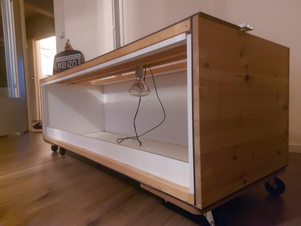 Landschildpad verblijf 1.70m breed, 60cm diep. Tortoise - unknown for sale from bart