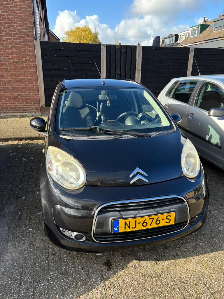 Citroën C1 1.0 5-DRS 2009 Zwart - Moet zsm weg, Auto's, Citroën, Particulier, C1, Benzine, A, Hatchback, Handgeschakeld, Geïmporteerd