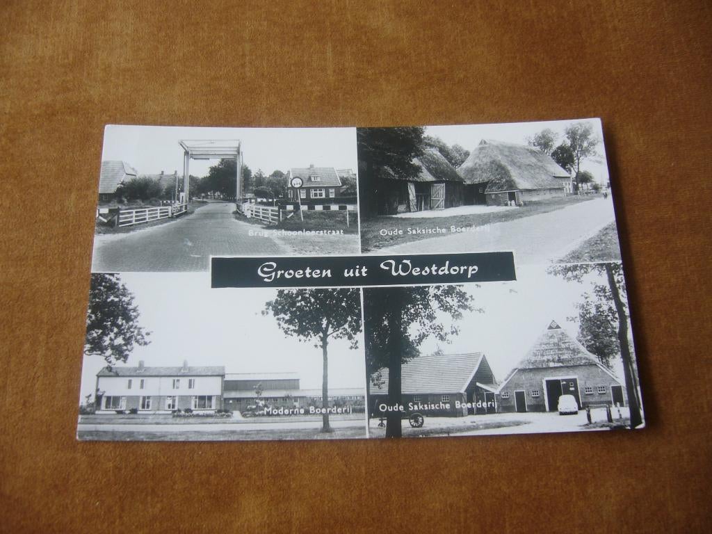 WESTDORP  =  4 LUIK, Ophalen of Verzenden, 1940 tot 1960, Ongelopen