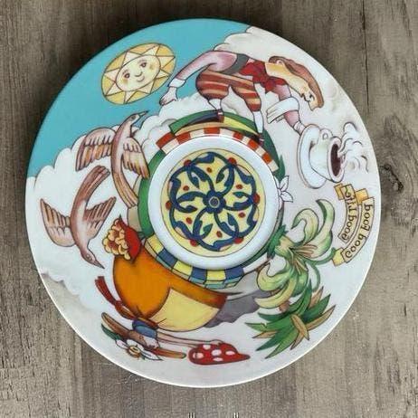 Uniek Verzamelbordje Mario Grasso  Nestlé (Rosenthal, 2003), Antiek en Kunst, Ophalen of Verzenden