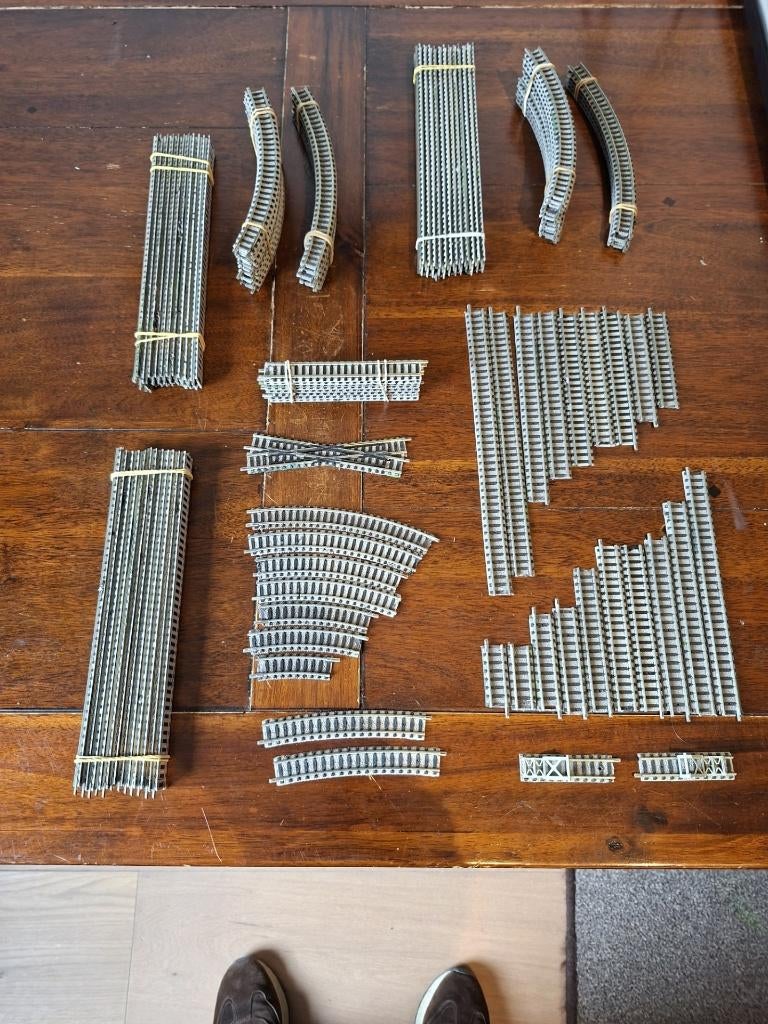 Rails, Profigleis, schaal N, Hobby en Vrije tijd, Modeltreinen | N-Spoor, Gebruikt, Rails, Ophalen of Verzenden, Fleischmann