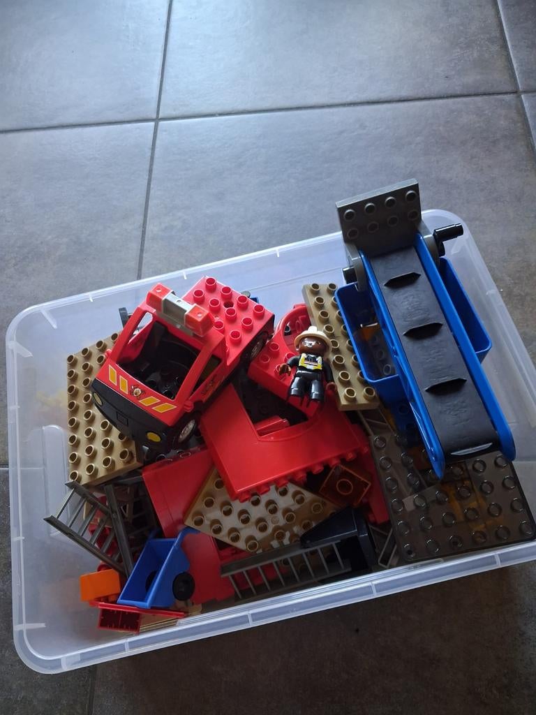 Lego duplo diverse bouwmaterialen, Ophalen