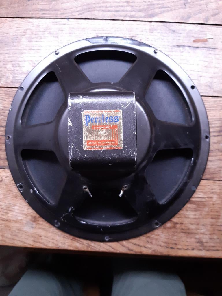 Peerless Denmark vintage speakers, Ophalen of Verzenden, Minder dan 60 watt, Overige typen, Overige merken