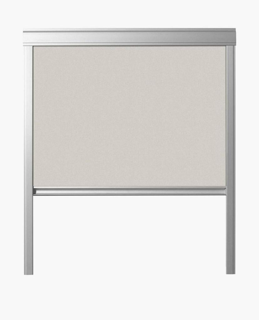 Verduisterend rolgordijn Velux dakraam 134x140cm, Ophalen, 100 tot 150 cm, Nieuw, 100 tot 150 cm