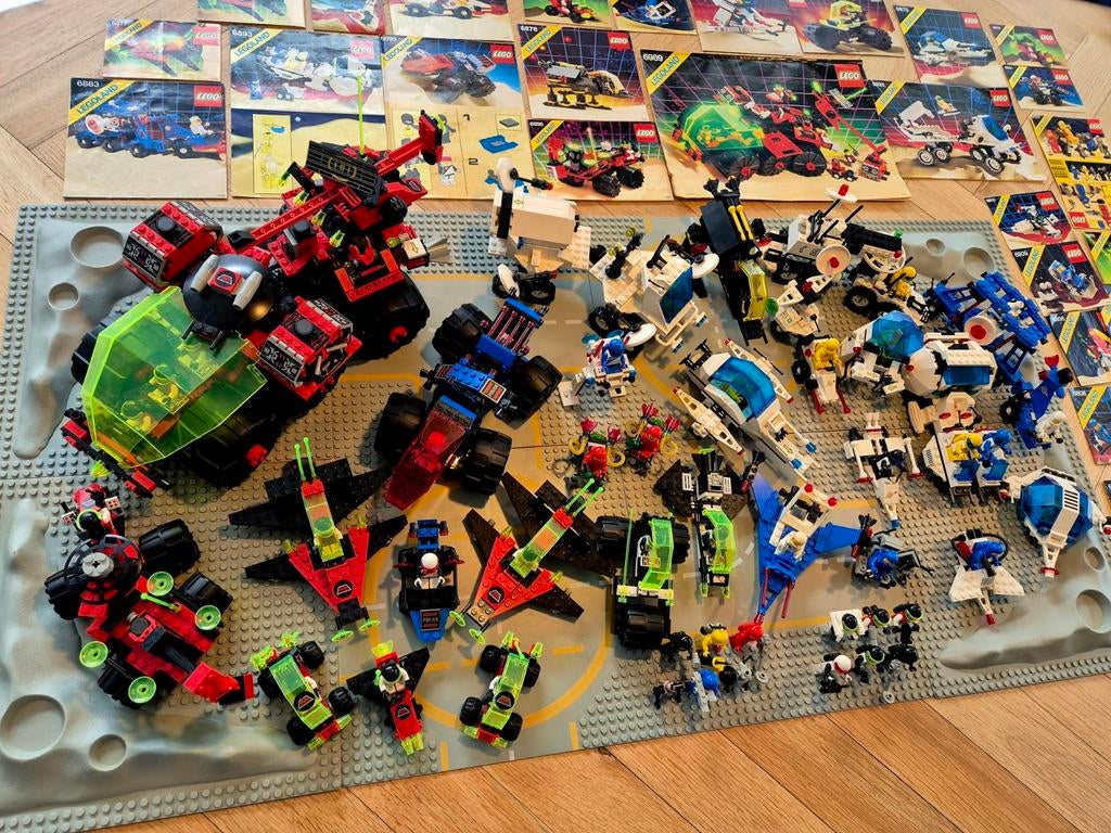 Grote verzameling M-Tron & ruimte LEGO Complete sets boekjes, Ophalen of Verzenden, Gebruikt, Complete set, Lego