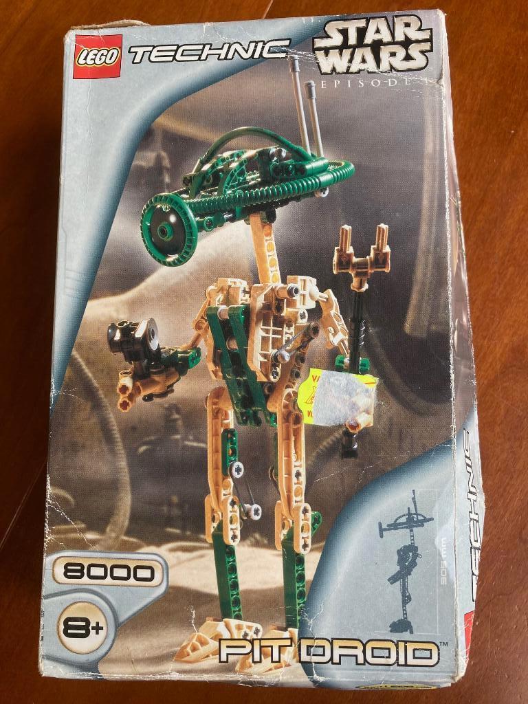Lego Technic Star Wars Episode 1 8000, Ophalen of Verzenden, Nieuw, Complete set, Lego