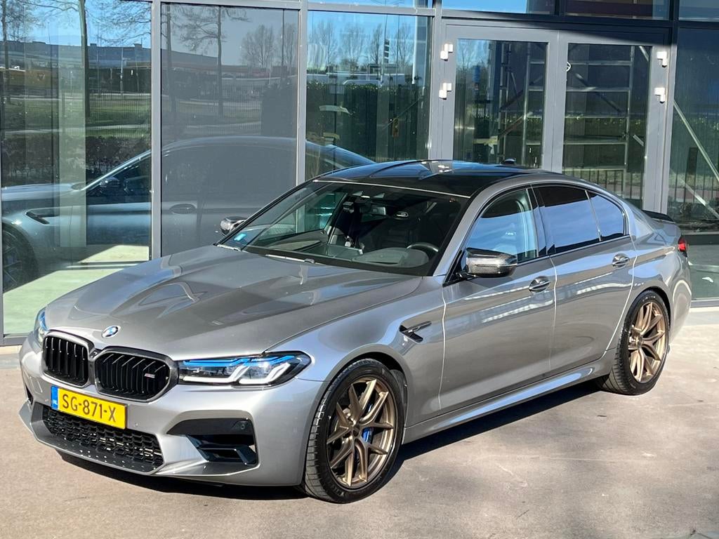 BMW 5-Serie M5 600pk Xdrive Aut. 2018 Grijs, Auto's, BMW, Automaat, 2000 kg, Bedrijf, Vierwielaandrijving