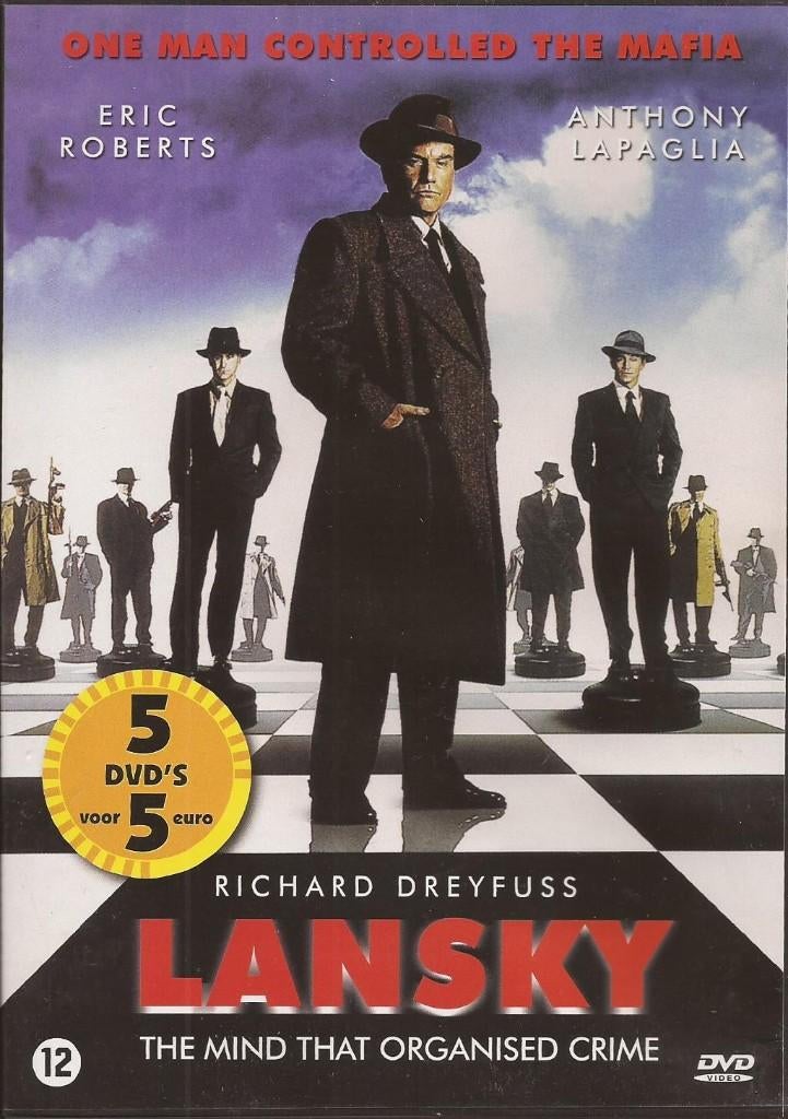 LANSKY  -  Richard Dreyfuss, Vanaf 12 jaar, Ophalen, Zo goed als nieuw, Actie