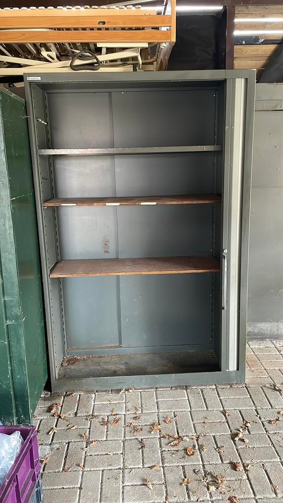 Stalen kast, Ophalen of Verzenden, Zo goed als nieuw, 50 tot 75 cm, 100 tot 150 cm