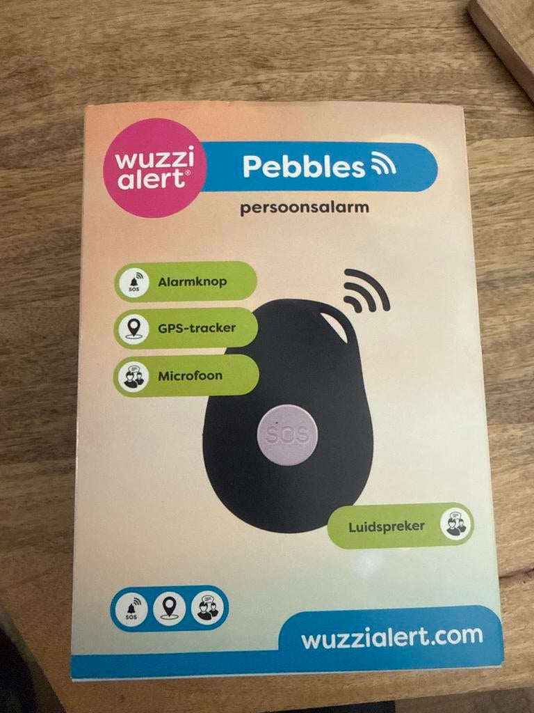 Wuzzi Alert Pebbles persoonsalarm, Ophalen of Verzenden, Zo goed als nieuw